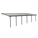 Palram - Canopia Feria terrasseoverdækning sampak 30,7 m2, antracitgrå