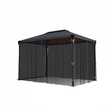 Palram - Canopia myggenet til havepavillon kompatibel med Martinique 4300 & Milano 4300 - Bolig og Haven