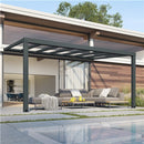 Palram - Canopia STOCKHOLM terrasseoverdækning 3,4x3,7m inkl. gardiner