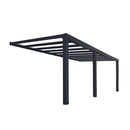 Palram - Canopia STOCKHOLM terrasseoverdækning 3,4x6,6m antracitgrå