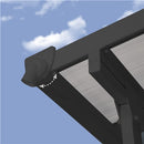 Palram - Canopia Feria terrasseoverdækning 4x4,2 m, antracitgrå