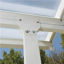 Palram - Canopia Feria terrasseoverdækning 4x6,06 m, hvid