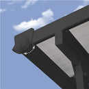 Palram - Canopia Feria terrasseoverdækning 4x6,06 m, antracitgrå