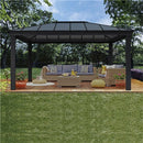 Palram - Canopia Dallas 4900 havepavillon, antracitgrå