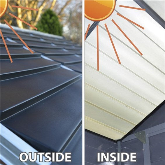 Skur Palram - Canopia SKYLIGHT 2,8 m2 midnatsgrå