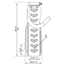 Canopia - Cykelholder vertikal, Passer til SKYLIGHT skur
