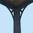 Palram - Canopia Milano pavillon 3000, antracitgrå