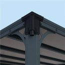 Palram - Canopia Milano pavillon 3000, antracitgrå