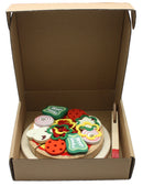 Magni - Træpizza med tilbehør og æske