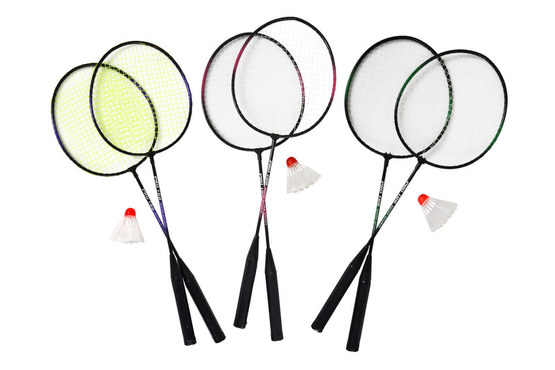 Magni - Badmintonsæt 2 ketsjere 1 bold