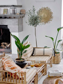 Bloomingville - Korfu Modul Sofa Højre Hjørne, Natur, Bambus L77 cm