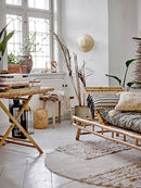 Bloomingville - Musu Lanterne m/Glas, Natur, Bambus H30 cm