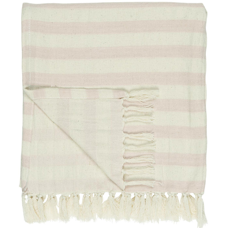 Ib Laursen har lavet denne Hammam håndklæde lyserøde striber 2 størrelser