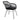 House Nordic - Trieste Stol - 2 stk. Sort polyrattan med hynde - Bolig og Haven