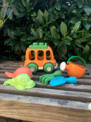 Magni - Strandsæt 6 dele inkl. bil - BIO, Hvedestrå