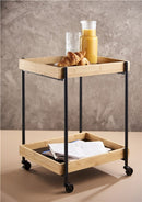 Day - Rullebord med 2 bakker - H58,5 cm