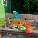 Magni - Strandsæt 6 dele inkl. bil - BIO, Hvedestrå