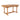 House Nordic - Salamanca Spisebord, Teak, 180-240x90x75cm - Bolig og Haven