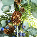 Kunstig krans Ø50 cm med blåbær