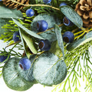 Kunstig krans Ø50 cm med blåbær