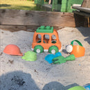 Magni - Strandsæt 6 dele inkl. bil - BIO, Hvedestrå