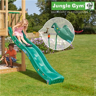 Jungle Gym Rutschebane mørkegrøn 2,20 meter - Bolig og Haven