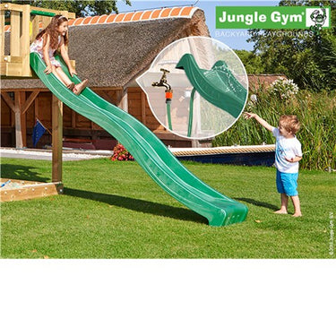 Jungle Gym Rutschebane mørkegrøn 2,65 meter - Bolig og Haven