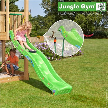 Jungle Gym Rutschebane grøn 2,20 meter - Bolig og Haven