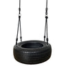 Nordic Play - Dækgynge med sort reb Ø56 cm - Bolig og Haven