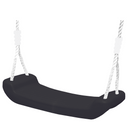 Nordic Play - Gyngesæde sort med reb - Bolig og Haven