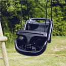 Nordic Play - Babygynge sort med sort reb 0-3 år