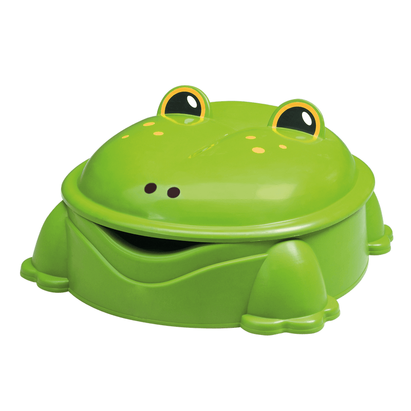 Paradiso Toys - Plastsandkasse m. låg Freddy the frog 92x84 cm