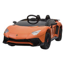 Nordic Play - Elbil Lamborghini Aventador, Nordic Play - Speed 12V, Orange, fra 3 år