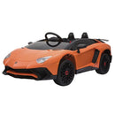 Nordic Play - Elbil Lamborghini Aventador, Nordic Play - Speed 12V, Orange, fra 3 år