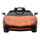 Nordic Play - Elbil Lamborghini Aventador, Nordic Play - Speed 12V, Orange, fra 3 år