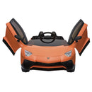 Nordic Play - Elbil Lamborghini Aventador, Nordic Play - Speed 12V, Orange, fra 3 år