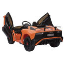 Nordic Play - Elbil Lamborghini Aventador, Nordic Play - Speed 12V, Orange, fra 3 år