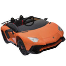 Nordic Play - Elbil Lamborghini Aventador, Nordic Play - Speed 12V, Orange, fra 3 år