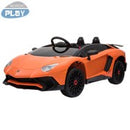 Nordic Play - Elbil Lamborghini Aventador, Nordic Play - Speed 12V, Orange, fra 3 år