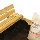 Nordic Play - Sandkassedug 170 x 170 cm, sort - Bolig og Haven