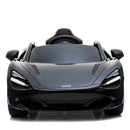 Nordic Play - Elbil McLaren 720S 12V, med gummihjul og lædersæde, Nordic Play - Speed sort, fra 3-8 år