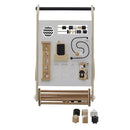 Gåvogn til babyer, lavet i bæredygtigt træ med forskelige aktiviteter på fra Nordic Play Nature 