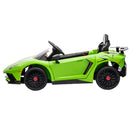 Nordic Play - Elbil Lamborghini Aventador, 12V, limegrøn Nordic Play - Speed, fra 3 år