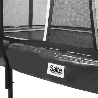Salta Trampolin First Class rektangulær 366x214 cm, sort inkl. stige & sikkerhedsnet - Bolig og Haven