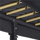 Salta Trampolin First Class rektangulær 366x214 cm, sort inkl. stige & sikkerhedsnet