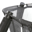 Salta Trampolin First Class rektangulær 366x214 cm, sort inkl. stige & sikkerhedsnet