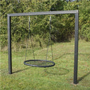 Nordic Play - Gyngestativ Asta sort grundmalet inkl. rundgynge