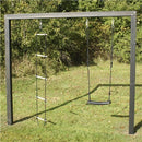 Nordic Play - Nordic Play - Gyngestativ Arthur sort grundmalet inkl. 2 sorte gynger