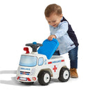 Opbevaringsrummet på ambulancen til børn fra Falk