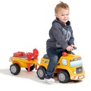 Falk - Gåbil, Construction truck m. trailer, 1-3 år